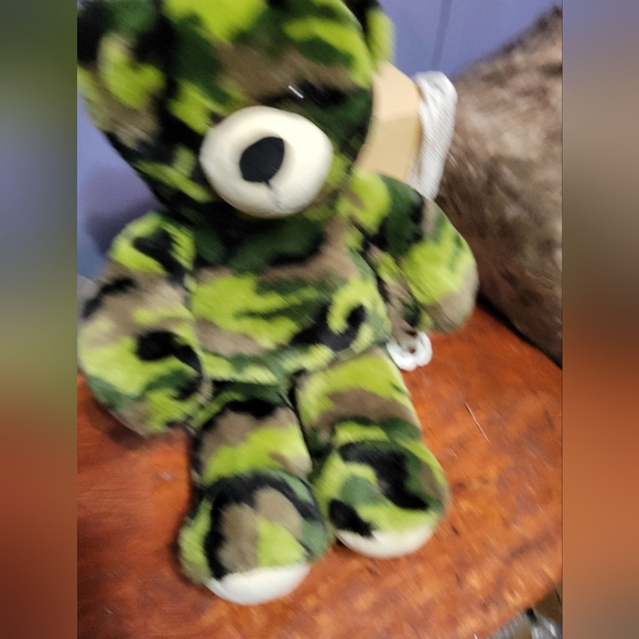 Gently used Build a bear camo bear great condition - Picture 4 of 5